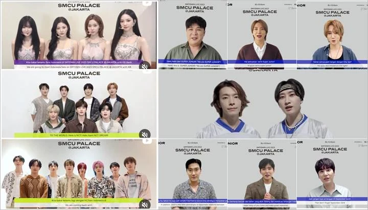 NCT 127 Dkk Sapa Fans Lewat Video Greeting \'SMTOWN\' Jakarta, Satu Grup Dibilang Ngecer