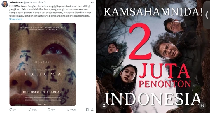 Dispatch Riset Alasan Film Kim Go Eun \'Exhuma\' Populer di Indonesia