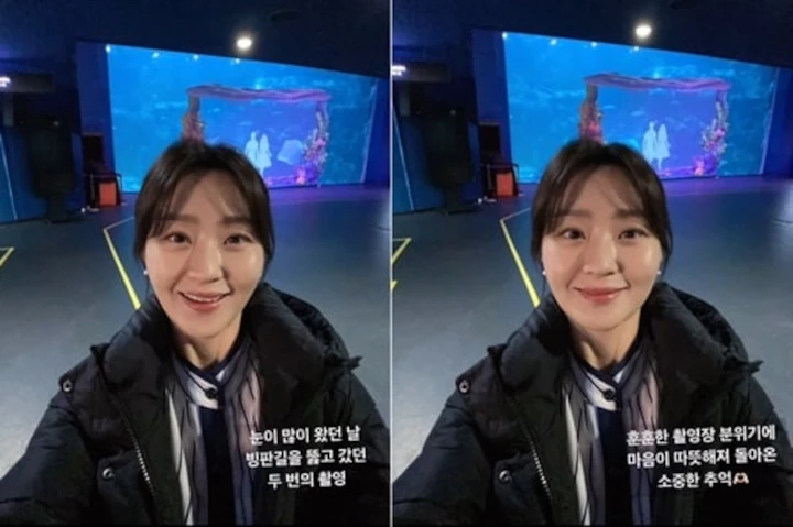 Sikap Kim Soo Hyun & Kim Ji Won Syuting di Aquarium \'Queen of Tears\' Dikuak Aktris Figuran