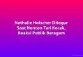 Nathalie Holscher Ditegur Saat Nonton Tari Kecak, Reaksi Publik Beragam