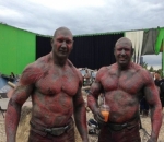 Dave Bautista dan Rob de Groot 'Guardians of the Galaxy'