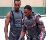 Anthony Mackie and Aaron Toney 'Avengers'