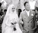 Raja dan Ratu Semalam, Angel Lelga-Vicky Prasetyo Bahagia di Malam Resepsi