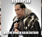 Presiden Jokowi Bersiap untuk Menghadapi Musim Dingin