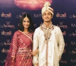 Perdana Tampil di Publik, Vanessa Angel Ajak Kekasih ke Acara Perayaan Diwali