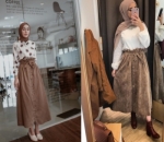 Rok dengan Pita di Bagian Pinggang yang Manis Banget