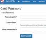 Ganti Password dengan yang Baru