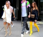 Kenakan Hoodie dengan High Waist Boots