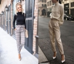 Paduan Turtle Neck dan Celana Kain untuk ke Kantor