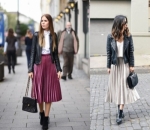 Metallic Pleated Skirt Juga Cocok Buat ke Kantor