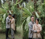 Sontek Outfit Tunangan Tarra Budiman dan Pasangan