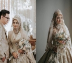Gaun Berwarna Cokelat Susu yang Indah