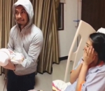 Sukses Bikin Deg-Degan Saat Gendong Sang Putri yang Masih Bayi