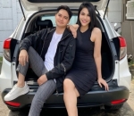 Katty Butterfly dan Aiman Ricky Serasi dengan Busana Hitam