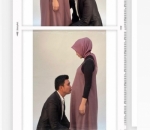 <i>Maternity shot</i> sederhana namun berkesan 