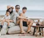 Harmonis berempat bareng anak-anak