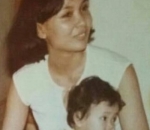 Potret lawas bareng ibu