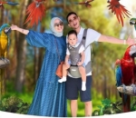 Momen harmonis di Bali Zoo