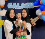 siska dan ida di momen ulang tahun Gala