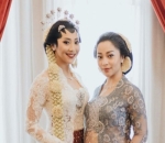 Anggun di momen pernikahan winona willy