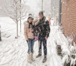 Shandy bersama David dan Claire 
