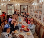 <i>family dinner</i>