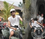 serunya naik ATV