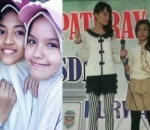potret saat christy dan carly sekolah