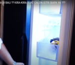 Isi kulkas masih kosong