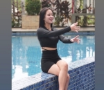 Berenang di central park