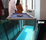  Meja billiard dan kolam renang