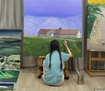 Ketertarikan kuat dalam seni lukis