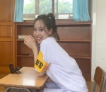 Cosplay jadi anak sekolah