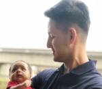 Momen Berjemur Dengan Papa