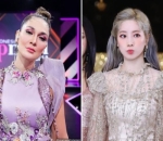 Tinggi Badan Luna Maya Di Samping Dahyun TWICE Bikin Melongo