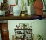Rak Buku dan Piala