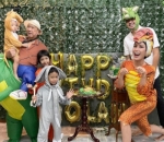 Pakai Kostum demi Ultah Anak