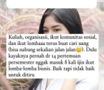 Mandiri Sejak Kuliah