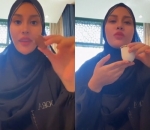 Aurel Pakai Abaya Buatan Sendiri