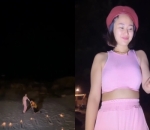 Aksi Romantis di Pantai