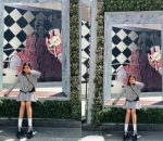 Jedar dengan Outfit Ala Artis Korea