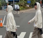 Renjun Bergaya Ala Anak Citayam Fashion Week