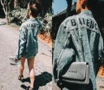 On Point dengan Jaket Oversized Denime