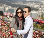 Happy Kiyowo di Gembok Cinta, Seoul 