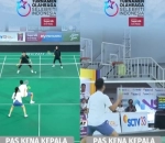 Dahi Raffi Sempat Terkena Kok