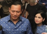 Annisa Pohan Cantik Manglingi saat Dampingi Agus Yudhoyono yang Resmi Dilantik Jadi Menteri ATR