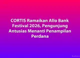 CORTIS Ramaikan Allo Bank Festival 2026, Pengunjung Antusias Menanti Penampilan Perdana