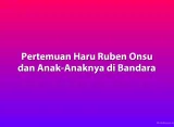 Pertemuan Haru Ruben Onsu dan Anak-Anaknya di Bandara