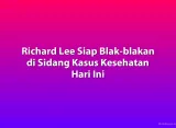 Richard Lee Siap Blak-blakan di Sidang Kasus Kesehatan Hari Ini