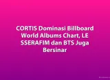 CORTIS Dominasi Billboard World Albums Chart, LE SSERAFIM dan BTS Juga Bersinar